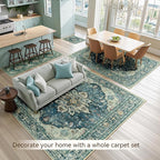 RELEANY Washable Area Rug, Runner 2'x6', Water Repellent, Pet Friendly - Image 4