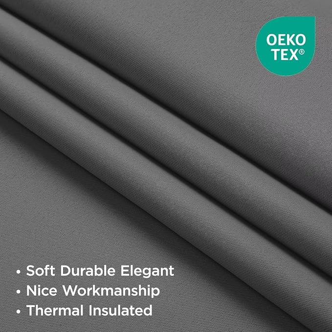 Joydeco 90 Inch Blackout Curtains - Image 5