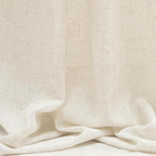MYSKY HOME Linen Curtains for Sliding Glass Door, Back Tab Semi Sheer Curtain - Image 8