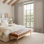 Ecru Linen Curtains 96 Inches Long - Image 7