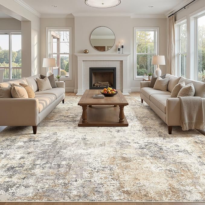 UERMEI 12x14 Area Rug Living Room Rugs - Image 4