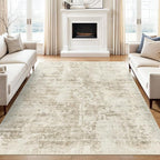 Soalmost Abstract Rug 5x7 Washable Area Rugs - Image 2