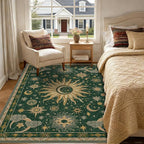 Vacuum-Friendly, 5x7 Washable Area Rug - Image 3
