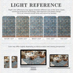 6x9 Area Rugs - Washable Vintage Retro Living Room Rug, Soft Ultra Thin Non - Image 8