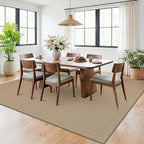KOZYFLY Washable Area Rug 6x9 ft Rubber Backed Non Slip Rugs - Image 2