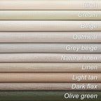 Topfinel Kitchen Curtains 54 Inch Length Linen Blackout Curtains - Image 6