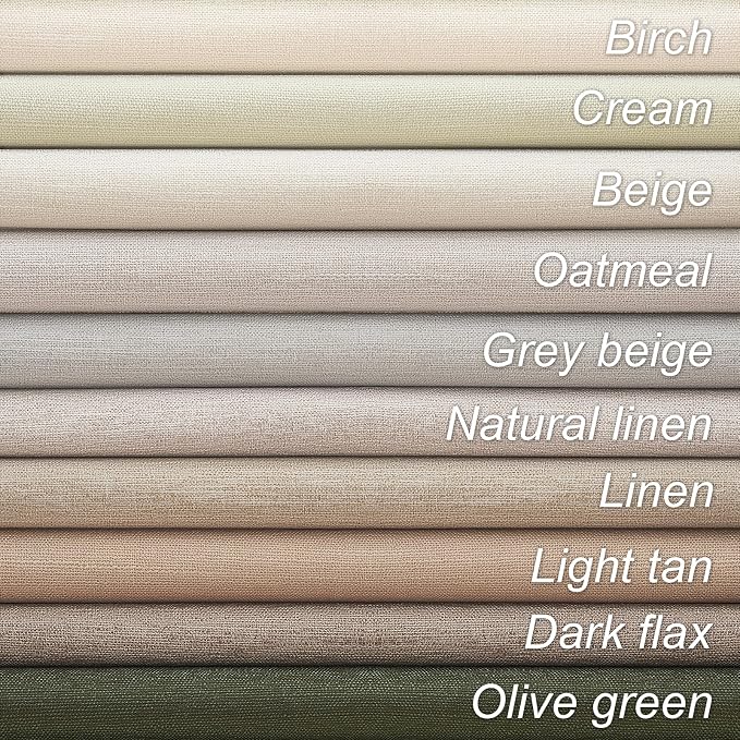Topfinel Light Taupe Blackout Textured 90 Inch Long Linen Blend Curtain - Image 8