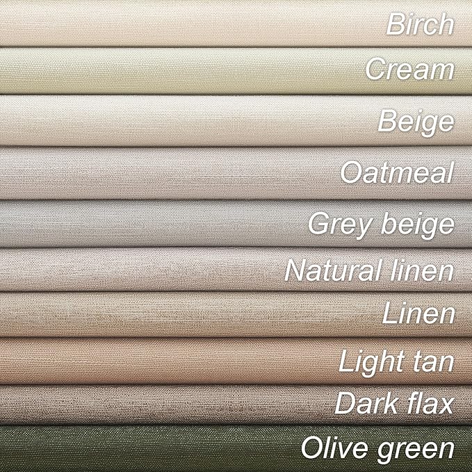 Topfinel Olive Green Linen Blackout Curtains 84 Inch Long - Image 8