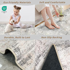 3x10 ft Long Hallway Runner Rug – Non-Slip Washable Kitchen Floor Rug - Image 6