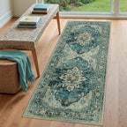 RELEANY Washable Area Rug, Runner 3'x6', Water Repellent, Pet Friendly - Image 3