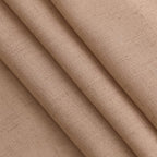 Peach Linen Curtains 102 Inches Long Rod Pocket Back Tab Drapes 2 Panels Set - Image 4
