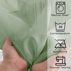 Simplebrand Sheer Curtains 72 Inches Long 2 Panels - Image 6