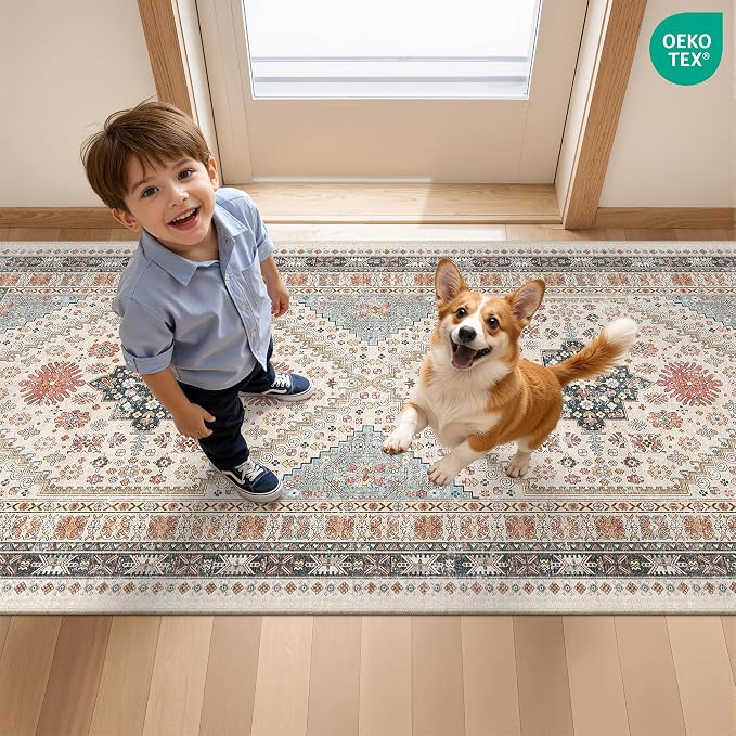 2x5 Rug Runner Non-Slip Washable Rugs - Image 7