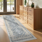 Runner Rug 2x8 Runners for Hallways Non Slip Washable, Low Pile Soft Hallway - Image 3