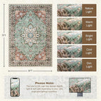5x7 Area Rugs Living Room: Washable Rug - Image 2
