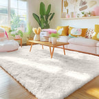 OLANLY 4x10 Area Rugs for Living Room Bedroom, Machine Washable Soft Fluffy - Image 5