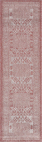 Keen Home Design Terrace Outdoor Runner Rug - 2x8 Washable Indoor/Outdoor Rug for Patio, Kitchen, Balcony, Beach, Garden, Deck and Porch, Size: 2'2"x7'7"
