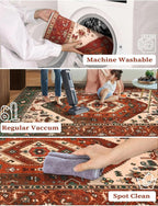 SERISSA 2'6"x14' Washable Non Slip Boho Runner Rug - Image 4