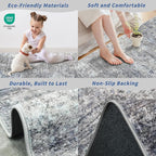 3x15 Ft Long Hallway Runner Rug Non-Slip Washable Wide Kitchen Runner | Modern - Image 5