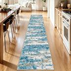 2x10 Runner Rug Non-Slip，Modern Abstract 10ft Washable Runner Rugs - Image 6