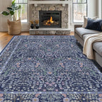 8x10 Washable Area Rugs for Living Room, Stain Resistant Vintage Rugs for by Unknown