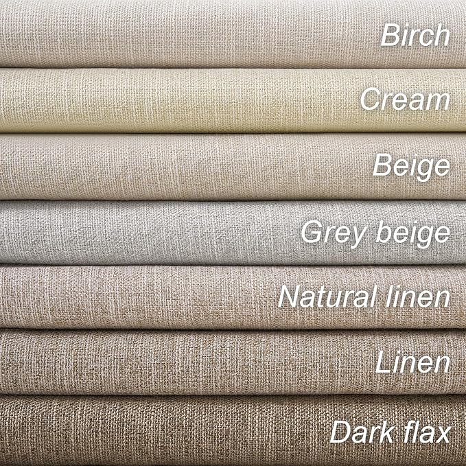 Topfinel Boho Black Out Linen Curtains 86 Inch Length 2 Panels Set - Image 8