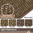 BEQHAUSE Dirt Trapper Door Mat 17" x 30", Non-Slip Doormats, Dirt Resist and - Image 5