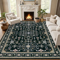 10x12 Area Rugs Living Room: Washable Boho Rug by EXPEDIX