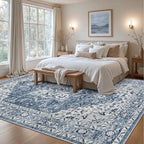 10x14 Area Rugs Living Room: Washable Vintage Rug - Image 3