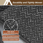 COSY HOMEER-Door-Mat 32"x48" Non Slip Absorbent Entryway Rugs Dirt Trapper Doormats Washable Entrance Mats Low Pile Welcome Floor Mat for Front Back Door and Entry Mats,Dark Grey