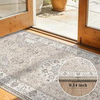 Washable Hallway 3x4 Floor Mats: Farmhouse Non-Slip Kitchen Sink Area Rug - Image 2