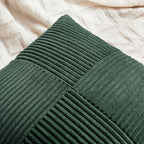 Fancy Homi Set of 2 Dark Green Lumbar Decorative Throw Pillow Covers 16x28 Inch - Image 4
