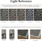 9x12 Black Beige Vintage Floral Washable Area Rug - Image 9
