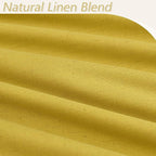 100% Blackout Curtains 120 Inch Length 2 Panels Set - Image 3