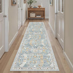 Madane Hallway Runner Rug 2x8 Washable Kitchen Rugs Non-Slip, Soft Ultra-Thin by Madane