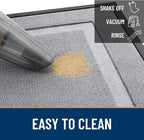 OLANLY Front Door Mat Outside 47x17, All-Season Heavy-Duty Rubber Doormat | - Image 5