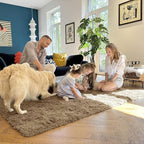 OLANLY 3x5 Machine Washable Small Bedside Rug, Soft Fluffy Shaggy Rugs - Image 7
