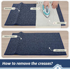 BEQHAUSE Dirt Trapper Door Mat 20" x 48", Non-Slip Washable Doormats, Low - Image 9