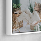 Personalized Custom Canvas Prints: Photo On Canvas (White, 20x20) Transform Your Photos into Stunning Framed Wall Art Digitally Printed Photo To Canvas Ideal for Home Decor, Gifts Keepsakes.