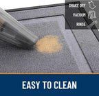 OLANLY Front Door Mat Outside 33x21, All-Season Heavy-Duty Rubber Doormat | - Image 5