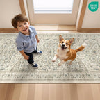 Runner Rug 2x8 Runners for Hallways Washable Rugs, Non Slip Low Pile Soft - Image 9