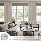 Extra Long 120 Inch Pinch Pleated Curtains - Image 4