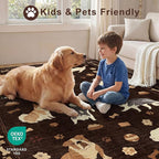 DUKINO 2x4 Rug Runner, Washable Dog Bathroom Rug Soft Non Slip, Non-Shedding - Image 4