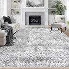 Aelenmu 8x10 Area Rugs for Living Room Washable Bedroom Dining Room Grey | by Aelenmu