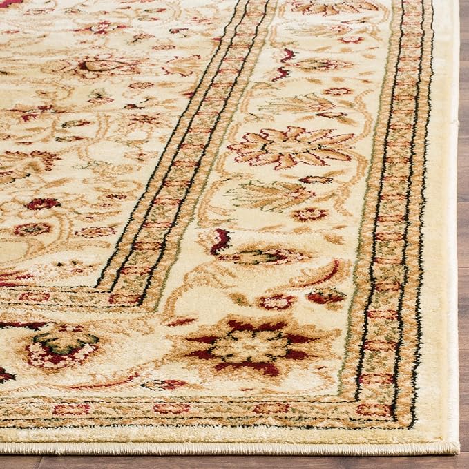 SAFAVIEH Lyndhurst Area Rug 6x8, Traditional Ivory & Ivory LNH212L - Image 5