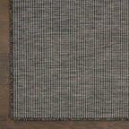 Nourison Positano Indoor-Outdoor Charcoal 6' x 9' Area Rug, Easy Cleaning, Non Shedding, Bed Room, Living Room, Dining Room, Backyard, Deck, Patio (6x9)