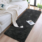 Chicrug Soft Runner Rugs for Bedroom Living Room Plush Fluffy Rug 2x6 | Shag - Image 5
