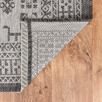 Keen Home Design Terrace Outdoor Area Rug - 9x12 Washable Indoor/Outdoor Rug for Patio, Kitchen, Balcony, Beach, Garden, Deck and Porch, Size: 8'10"x12'