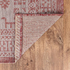 Keen Home Design Terrace Outdoor Area Rug - 10x14 Washable Indoor/Outdoor Rug for Patio, Kitchen, Balcony, Beach, Garden, Deck and Porch, Size: 10'x14'
