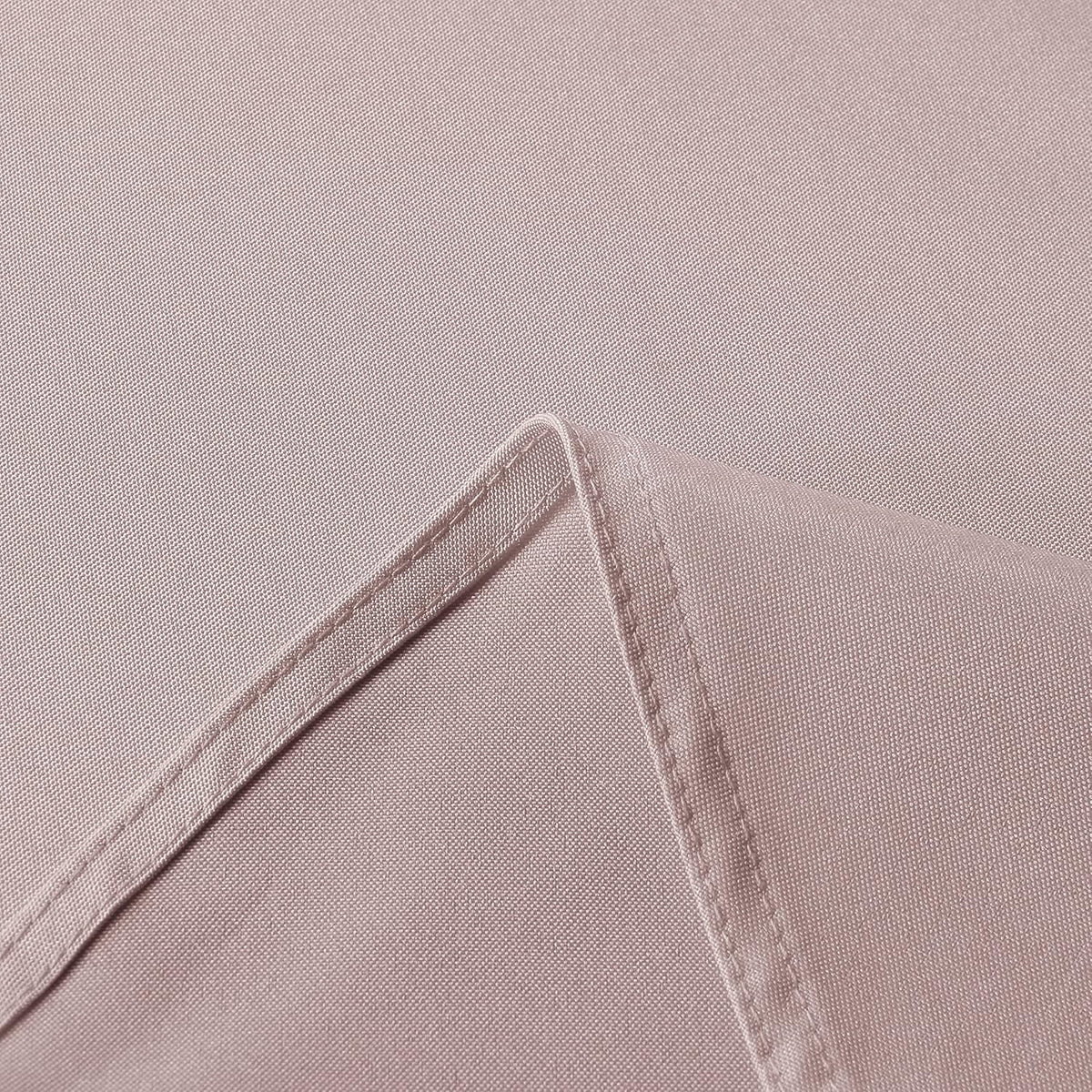 sancua Rectangle Tablecloth - 70 x 90 Inch - Stain and Wrinkle Resistant Washable Polyester Table Cloth, Decorative Fabric Table Cover for Dining Tables, Buffet Parties and Camping, Blush